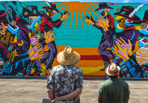 Are there any public art grants available for creating murals and graffiti in harris county?